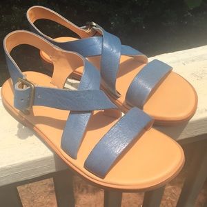 Kork-Ease blue sandles, NEW, size 8M